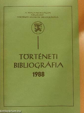 Történeti bibliográfia 1988