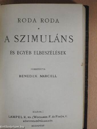 Szegény ember dolga.../Nyomor/A szimuláns/A hivatal/Mimi Komtesz