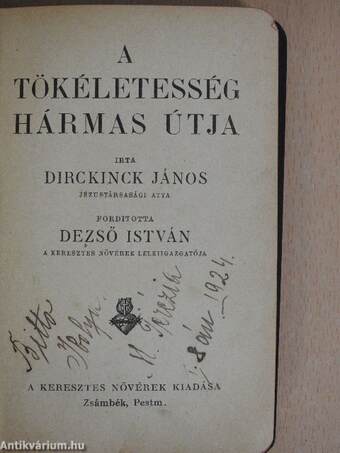 A tökéletesség hármas útja