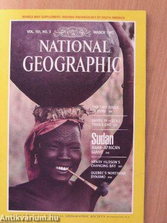 National Geographic March 1982