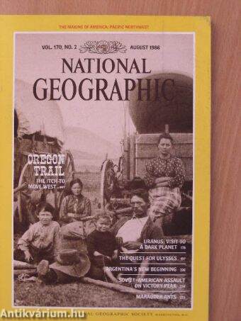 National Geographic August 1986