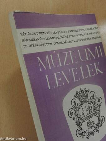 Múzeumi levelek 31-32.