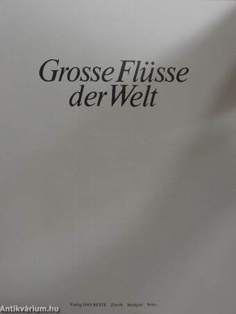 Grosse Flüsse der Welt