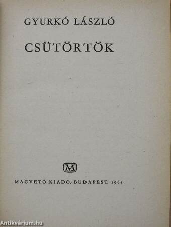 Csütörtök