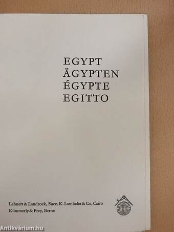 Egypt/Ägypten/Égypte/Egitto