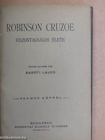 Robinson Cruzoe