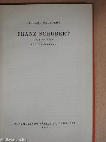 Schubert élete képekben