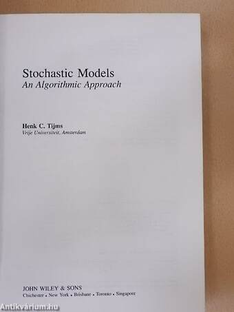 Stochastic Models