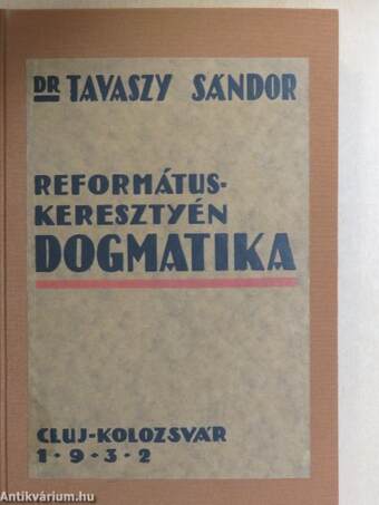 Református keresztyén dogmatika