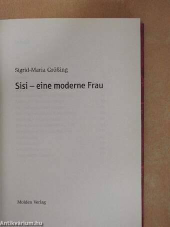 Sisi - eine moderne Frau