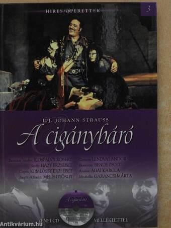 Ifj. Johann Strauss: A cigánybáró - CD-vel