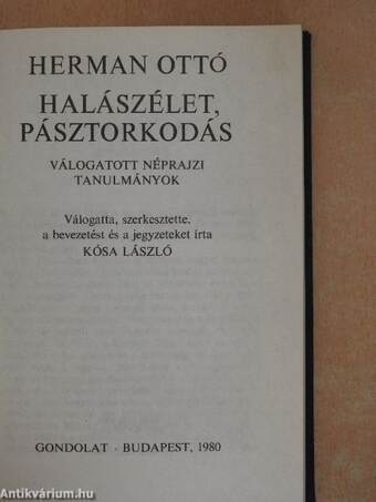 Halászélet, pásztorkodás