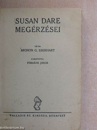 Susan Dare megérzései