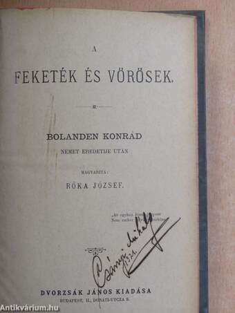 A feketék és vörösek I-II.