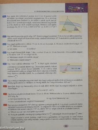 Sokszínű matematika feladatgyűjtemény 11-12.