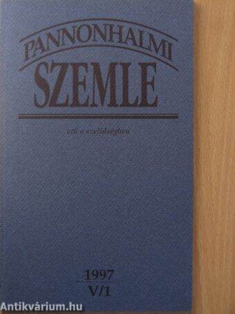 Pannonhalmi Szemle 1997/1.