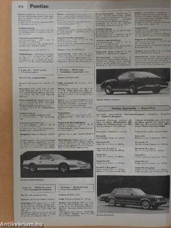 Automobil Revue/Revue Automobile 1985