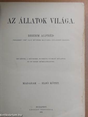 Brehm - Az állatok világa 4.