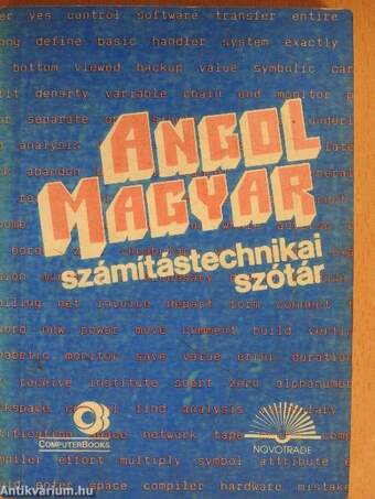 Angol-magyar számítástechnikai szótár