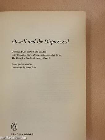 Orwell and the Dispossessed