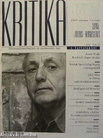 Kritika 2005. július-augusztus
