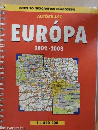 Európa autóatlasz 2002-2003