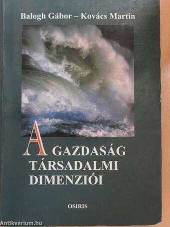 A gazdaság társadalmi dimenziói