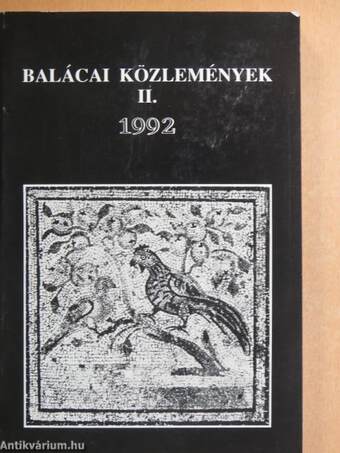 Balácai közlemények II. 