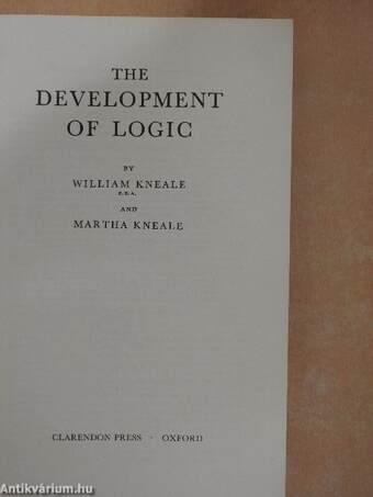 The Development of Logic