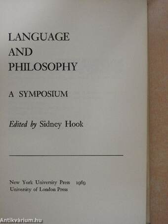 Language and Philosophy