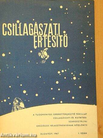 Csillagászati értesítő 1967/1