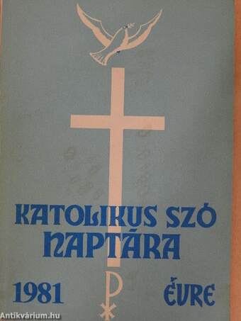 A Katolikus Szó naptára 1981