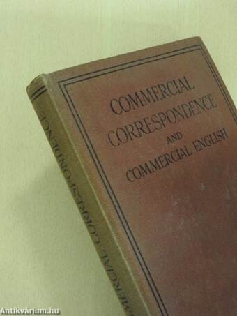 Commercial Correspondence and Commercial English