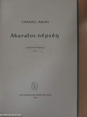 Akaratos népség I. (töredék)