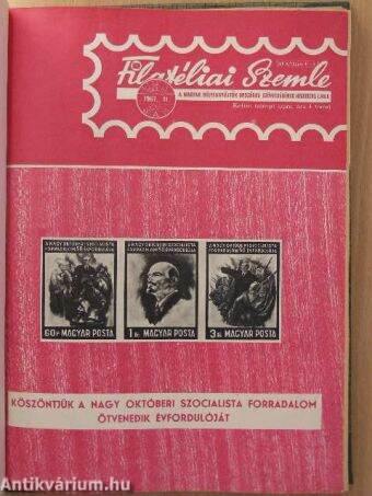 Filatéliai Szemle 1967-68. (nem teljes évfolyam)