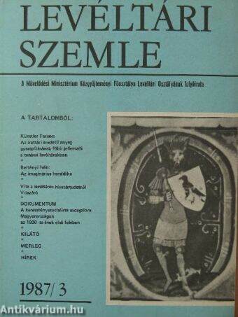 Levéltári Szemle 1987/3.