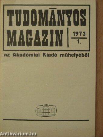 Tudományos Magazin 1973/1.