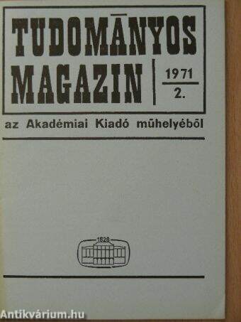 Tudományos Magazin 1971/2.