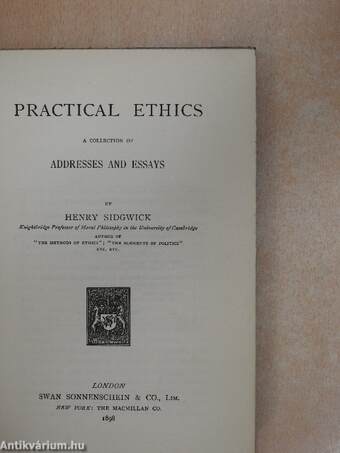 Practical Ethics