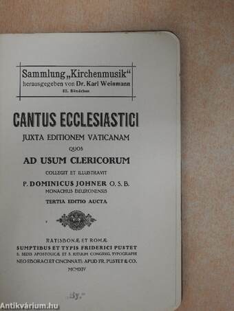 Cantus ecclesiastici