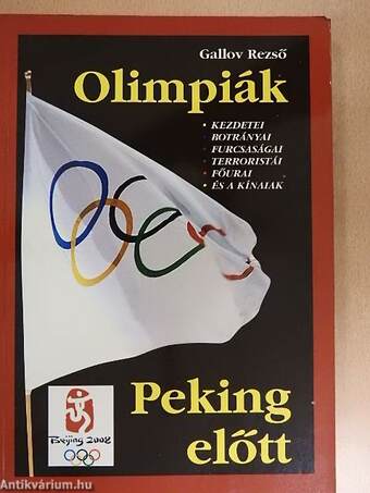 Olimpiák Peking előtt