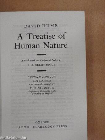 A Treatise of Human Nature