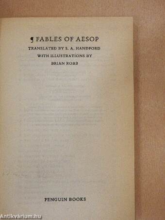 Fables of Aesop