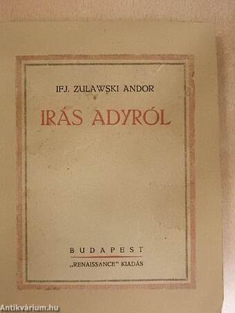 Irás Adyról