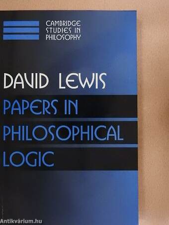 Papers in philosophical logic