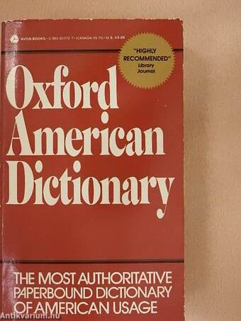 Oxford American Dictionary