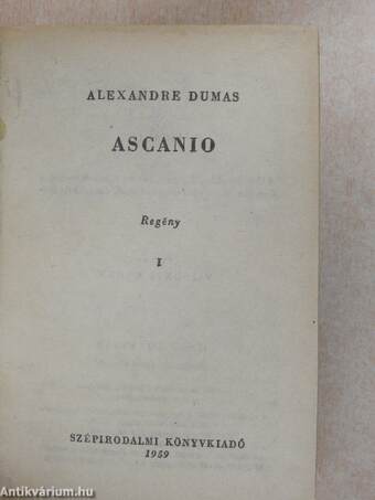 Ascanio I-III.