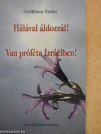 Hálával áldozzál! Van próféta Izráelben!