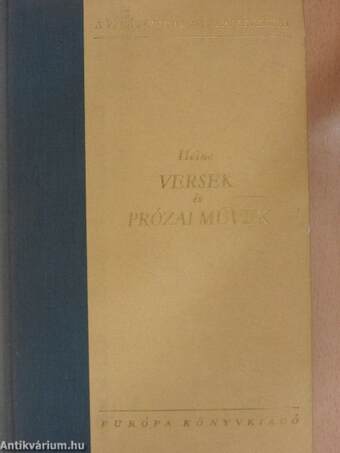 Versek és prózai művek I. (töredék)