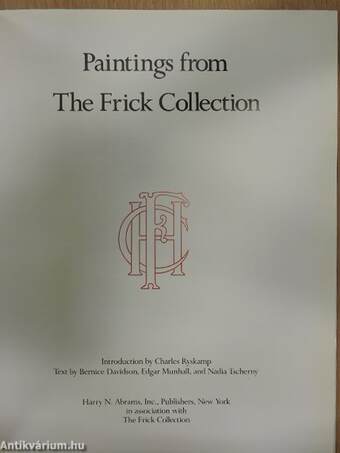 Paintings from The Frick Collection